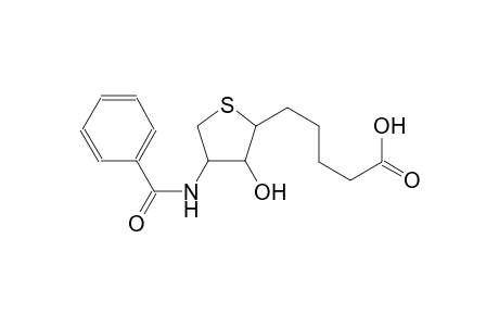 2-thiophenepentanoic acid, 4-(benzoylamino)tetrahydro-3-hydroxy-, (2S,3S,4S)-