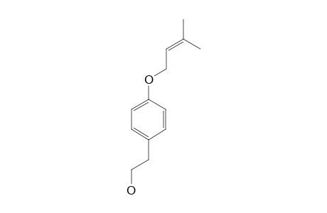 2-[4-(3-methylbut-2-enoxy)phenyl]ethanol