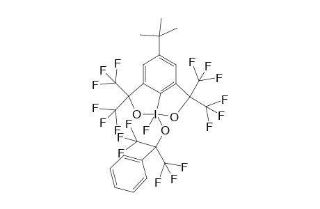 1-Fluoro-1-[2,2,2-trifluoro-1-phenyl-1-(trifluoromethyl)ethoxy]-10-tert-butyl-3,3,7,7-tetrakis(trifluoromethyl)-4,6-benzo-1-ioda-2,8-dioxabicyclo[3.3.0]octane