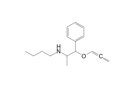 2-(N-Butylamino)-1-phenylpropyl propdienyl ether