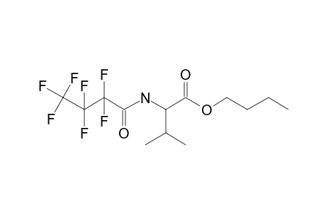 L-Valine, N-heptafluorobutyryl-, N-butyl ester