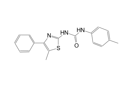 N-(4-methylphenyl)-N'-(5-methyl-4-phenyl-1,3-thiazol-2-yl)urea
