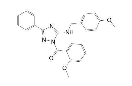 1H-1,2,4-triazol-5-amine, 1-(2-methoxybenzoyl)-N-[(4-methoxyphenyl)methyl]-3-phenyl-