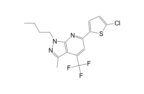 1-butyl-6-(5-chloro-2-thienyl)-3-methyl-4-(trifluoromethyl)-1H-pyrazolo[3,4-b]pyridine