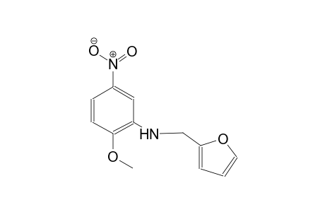N-(2-furylmethyl)-2-methoxy-5-nitroaniline