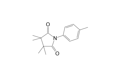 1H-Pyrrole-2,5-dione, dihydro-3,3,4,4-tetramethyl-1-(4-methylphenyl)-