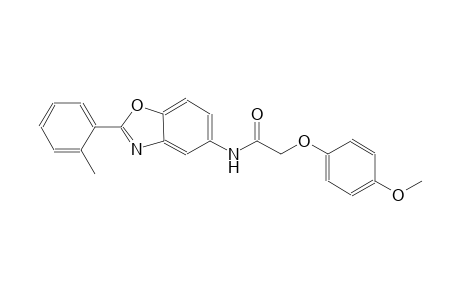 acetamide, 2-(4-methoxyphenoxy)-N-[2-(2-methylphenyl)-5-benzoxazolyl]-