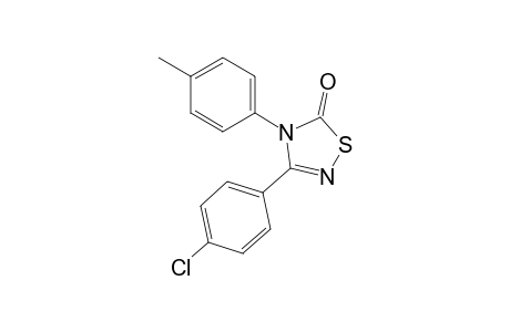 3-(p-Chlorophenyl)-4-(p-tolyl)-1,2,4-thiadiazole-5(4H)-one