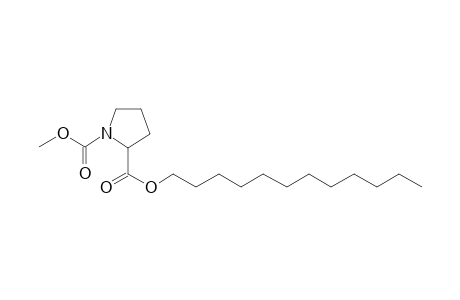 l-Proline, N-methoxycarbonyl-, dodecyl ester