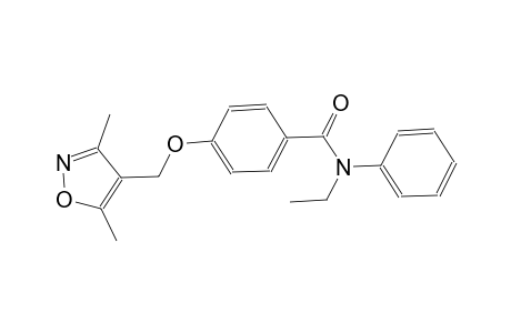 benzamide, 4-[(3,5-dimethyl-4-isoxazolyl)methoxy]-N-ethyl-N-phenyl-