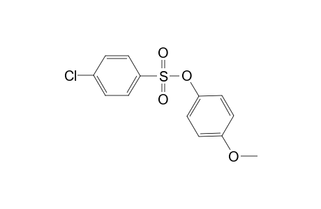 [(p-Chlorophenyl)sulfonyl] 1-[p'-Methxyphenyl] Ether