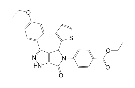 benzoic acid, 4-(3-(4-ethoxyphenyl)-4,6-dihydro-6-oxo-4-(2-thienyl)pyrrolo[3,4-c]pyrazol-5(1H)-yl)-, ethyl ester