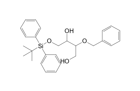 3-O-Benzyl-1-O-(t-butyldiphenylsilyl)butane-1,2,3,4-tetrol