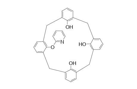 26,27,28-Trihydroxy-25-(2'-pyridoxy)-calix[4]arene