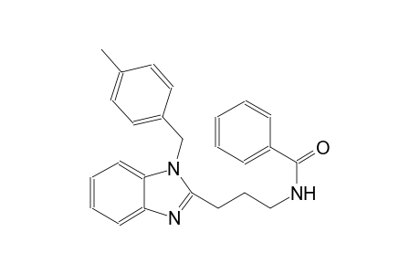 benzamide, N-[3-[1-[(4-methylphenyl)methyl]-1H-benzimidazol-2-yl]propyl]-