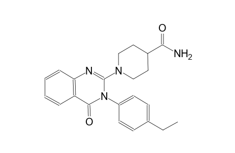 1-[3-(4-ethylphenyl)-4-oxo-3,4-dihydro-2-quinazolinyl]-4-piperidinecarboxamide
