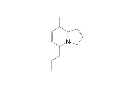 5-Methyl-8-propyl-6,7-dehydroindolizidine