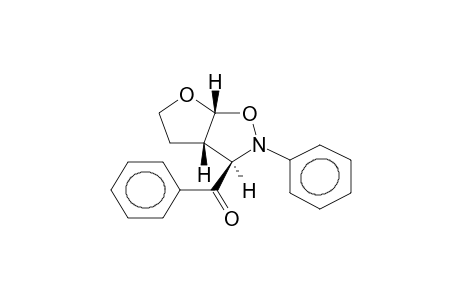 2-PHENYL-ENDO-3-BENZOYLTETRAHYDROFURANO[3,2-D]ISOXAZOLIDINE