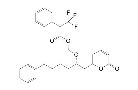 1-{[3',6'-Dihydro-6'-oxo-2H-pyran-2'-yl]methyl-5-phenylpentyl (.alpha.-S)-.alpha.-methoxy-.alpha.-(trifluoromethyl)phenylacetate