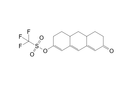 7-Trifluoromethanesulfonyloxy-2,3,4,4a,5,6,10,10a-octahydroanthracen-2-one
