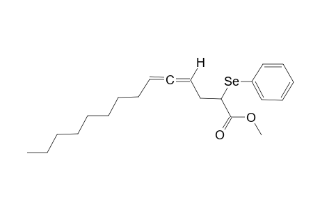 Methyl 2-phenylseleno-4,5-tetradecadienoate