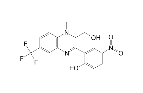 2-([2-[(2-hydroxy-ethyl)-methyl-amino]-5-trifluoromethyl-phenylimino]-methyl)-4-nitro-phenol