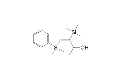 (E)-4-Dimethyl(phenyl)silyl-3-trimethylsilylbut-3-en-2-ol