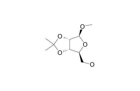 BETA-1-O-METHYL-2,3-O,O-ISOPROPYLIDENE-D-RIBOFURANOSIDE