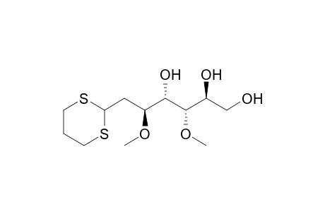 2-Deoxy-3,5-di-O-methyl-L-manno-heptose trimethylene dithioacetal
