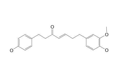 (E)-7-(4-hydroxy-3-methoxyphenyl)-1-(4-hydroxyphenyl)hept-4-en-3-one