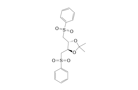 (2R,3R)-1,4-BIS-(PHENYLSULFONYL)-2,3-DIHYDROXY-2,3-O-ISOPROPYLIDENEBUTANE