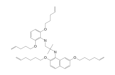 2-[2,7-BIS-(HEX-5-ENYLOXY)-NAPHTHYLAMINO]-1-[2,6-BIS-(PENT-4-ENYLOXY)-PHENYLAMINO]-2-METHYLPROPANE