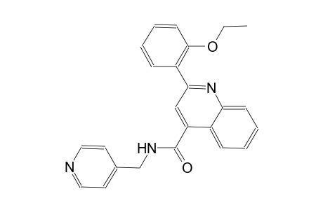 2-(2-ethoxyphenyl)-N-(4-pyridinylmethyl)-4-quinolinecarboxamide