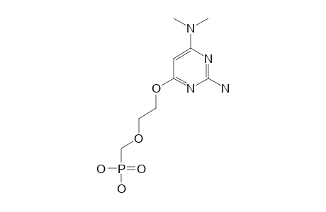 2-AMINO-4-(DIMETHYLAMINO)-6-[2-(PHOSPHONOMETHOXY)-ETHOXY]-PYRIMIDINE