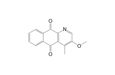 3-Methoxy-4-methylbenzo[g]quinoline-5,10-dione