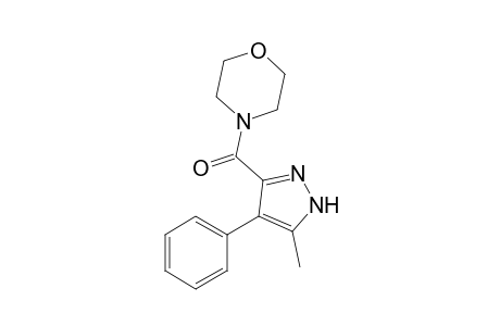 3-[(4'-Morpholinyl)carbonyl]-5-methyl-4-phenylpyrazole
