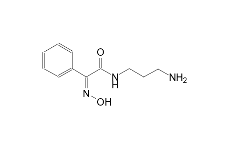 (2Z)-N-(3-aminopropyl)-2-(hydroxyimino)-2-phenylethanamide