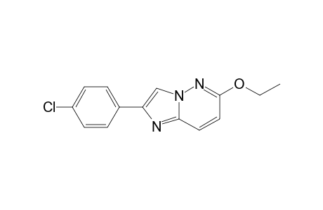 2-(4-Chlorophenyl)-6-ethoxyimidazo[1,2-b]pyridazine