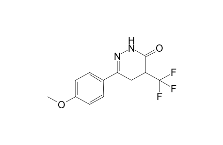 6-(4-Methoxyphenyl)-4-(trifluoromethyl)-4,5-dihydropyridazin-3(2H)-one