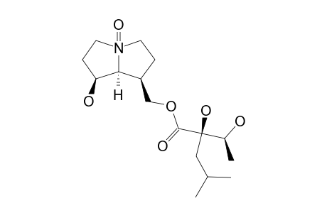PLATYNECINE_N-OXIDE_2-S-HYDROXY-2-S-(1-S-HYDROXYETHYL)-4-METHYLPENTANOYLESTER