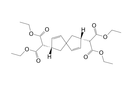 Tetraethyl cis,trans-Spiro[4.4]nona-1,6-dien-2,7-bismalonate