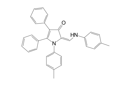 (E)-1-(4-Methylphenyl)-2-(4-methylphenylaminoethylene)-4,5-diphenyl-1,2-dihydropyrrol-3-one