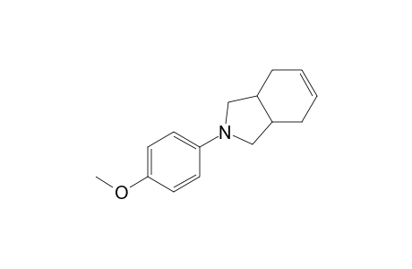 2-(4-Methoxyphenyl)-1,3,3a,4,7,7a-hexahydro-1H-isoindole