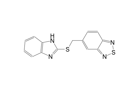2,1,3-Benzothiadiazole, 1,3-didehydro-5-(2-benzimidazolylthiomethyl)-