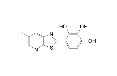 4-(6-Methyl-1,3-thiazolo[5,4-b]pyridin-2-yl)benzene-1,2,3-triol