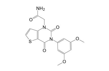 2-(3-(3,5-dimethoxyphenyl)-2,4-dioxo-3,4-dihydrothieno[3,2-d]pyrimidin-1(2H)-yl)acetamide