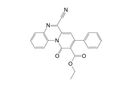 Ethyl 6-cyano-10-oxo-8-phenyl-10H-pyrido[1,2-a]quinoxaline-9-carboxylate