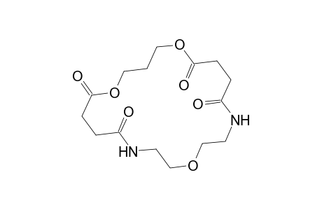 1,9,13-Trioxa-4,18-diazacycloicosane-5,8,14,17-tetrone