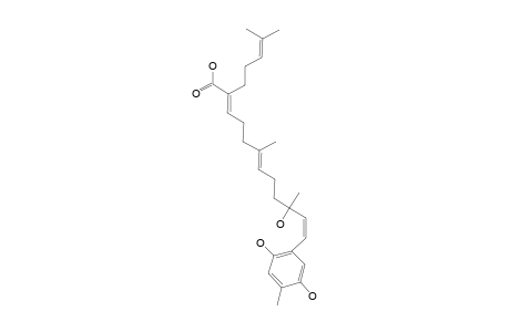 Chabrolohydroxybenzoquinone A