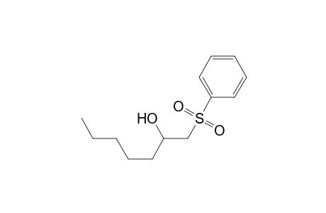 2-Heptanol, 1-(phenylsulfonyl)-
